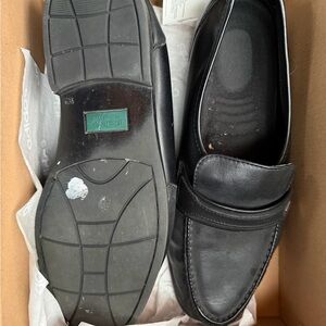 Source Unknown Men's Black Slip-On Loafers